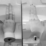 WHITE AND GOLD "MUDRA PROTECTION" LLADRÓ PORCELAIN SCULPTURE