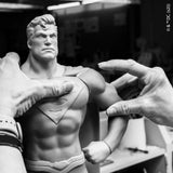 LLADRÓ PORCELAIN SCULPTURE "SUPERMAN" – LIMITED EDITION