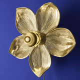 Lampada da parete Werns Fiore Bloom in oro