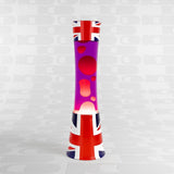 Lampada lava bandiera britannica Fisura