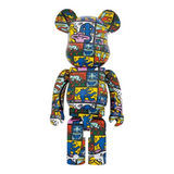 MEDICOM TOY - 1000% BEARBRICK - KEITH HARING #10