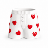 Vaso Boxer Lovecore in Ceramica - Upside Stories