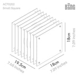 Lampada da tavolo LOP Quadrata Piccola Rossa - BANG