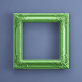 Cornice barocca Werns verde