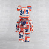 MEDICOM TOY - 400% & 100% BEARBRICK SET - ANDY WARHOL BRILLO, 2022
