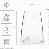 Bicchiere Long Drink Topografico Vesuvio - Alaskan Maker