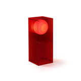 Lampada LOP Rettangolare Grande Rossa - BANG