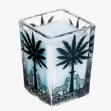 Candela quadrata Ortigia Florio in vetro 170g
