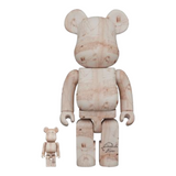 MEDICOM TOY - 400% & 100% BEARBRICK SET - LEONARDO DA VINCI VITRUVIAN MAN