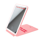 Specchio Portatile con LED "Better late than ugly" – Fisura