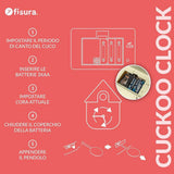 Orologio a cucù “Rayas” Fisura