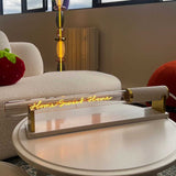 Elements Lighting – Tubo luminoso “Home Dolce Home”