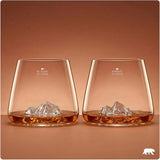 Set 2 Bicchieri Tumbler Topografici – Everest & Monte Bianco