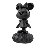 Porcelain sculpture "Minnie Total Black" matt and glossy black LLADRÓ