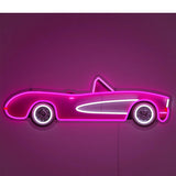 Pink Car LED Neon