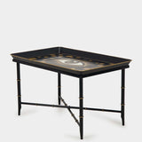 Table Iron Black Eye 85x56x50