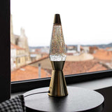 Lava Lamp Oro Glitter Fisura