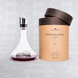 Decanter da Vino Topografico, Monte Bianco - Alaskan Maker