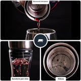Decanter da Vino Topografico – Grand Canyon - Alaskan Maker