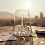 Bicchiere Long Drink Topografico Mont Blanc - Alaskan maker