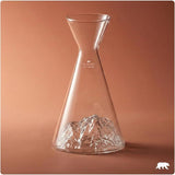 Caraffa per acqua con topografia del Monte Bianco - Alaskan Maker