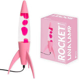 Lampada Lava Rocket Rosa Fisura