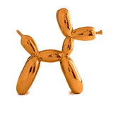 EDITION STUDIO ART "BALLOON DOG XXL" SCULPTURE ORANGE GOLD – LIMITED EDITION