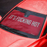 Parasole per Auto It’s Fucking Hot Rosso Fisura