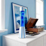 Lampada Lava Righe Blu Fisura