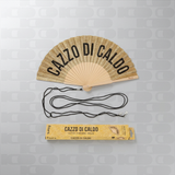 Ventaglio Glitter "Cazzo di Caldo" Dorato – Fisura