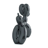 EDITION STUDIO ART "BALLOON DOG L" GRAPHITE BLACK SCULPTURE – LIMITED EDITION