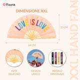 Ventaglio XXL Love Is Love Fisura