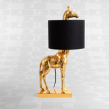Lampada da tavolo Werns Lucie giraffa in poliresina