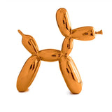 EDITION STUDIO ART SCULPTURE "BALLOON DOG L" ORANGE GOLD – LIMITED EDITION