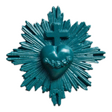 J'AI VU LA VIERGE - BROCHE EX VOTO - BLU ATLANTICO