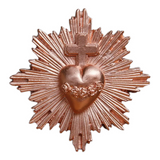 J'AI VU LA VIERGE - BROCHE EX VOTO - RAME