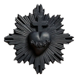 J'AI VU LA VIERGE - BROCHE EX VOTO - NERO