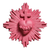 J'AI VU LA VIERGE - BROCHE EX VOTO - ROSA CIPRIA