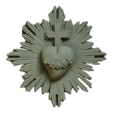J'AI VU LA VIERGE - BROCHE EX VOTO - VERDE OLIVA