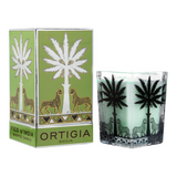 ORTIGIA SICILIA - CANDELA QUADRATA GRANDE FICO D'INDIA