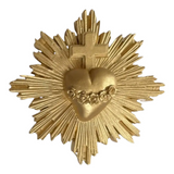 J'AI VU LA VIERGE - CUORE EX VOTO - DORATO