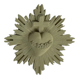 J'AI VU LA VIERGE - CUORE EX VOTO - ROSSO