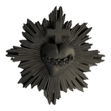 J'AI VU LA VIERGE - CUORE EX VOTO -NERO