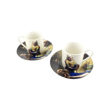 MUSEUM WEB SHOP - ESPRESSO SET, VERMEER, MILKMAID, RIJKSMUSEUM