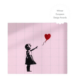 IXXI - GIRL WITH BALLOON (PINK) - 60X80