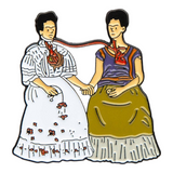TODAY IS ART DAY - MAGNET - TWO FRIDAS - FRIDA