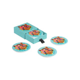 GANGZAI - MASKTIGER SET OF 4 CERAMIC COASTERS