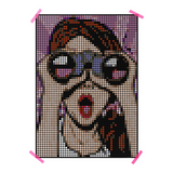 DOT ON - SET PIXEL ART - OOH 50X70