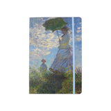 MUSEUM WEB SHOP - NOTEBOOK, A5, CLAUDE MONET, WOMAN WITH PARASOL