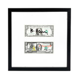 KEITH HARING - TWO DOLLARS 1982